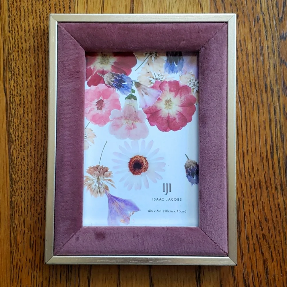 EUC Isaac Jacobs 4inx6in Picture Frame